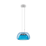 Aurelia Suspension Lamp (Blue)