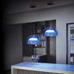 Aurelia Suspension Lamp (Blue)