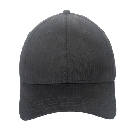 Textured Pinstripe Baseball Hat (S)