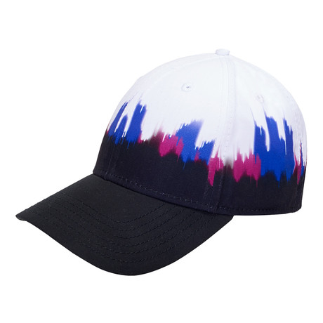 Painted White Baseball Hat