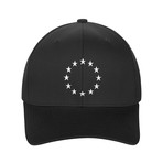 Collective Baseball Hat // Black White (S/M)