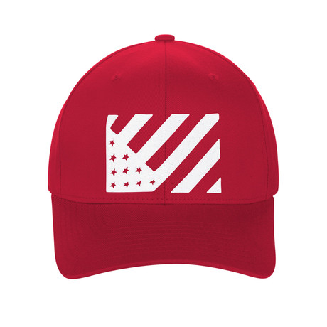 Americana Baseball Hat // Red