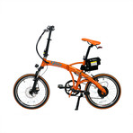 H2 Volt Foldable Electric Bicycle // Orange