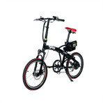 H2 Volt Foldable Electric Bicycle // Black