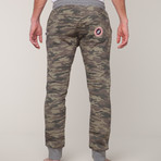 Slim Fit Sweat Pants // Camo (S)