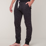 Slim Fit Sweat Pants // Leopard (L)