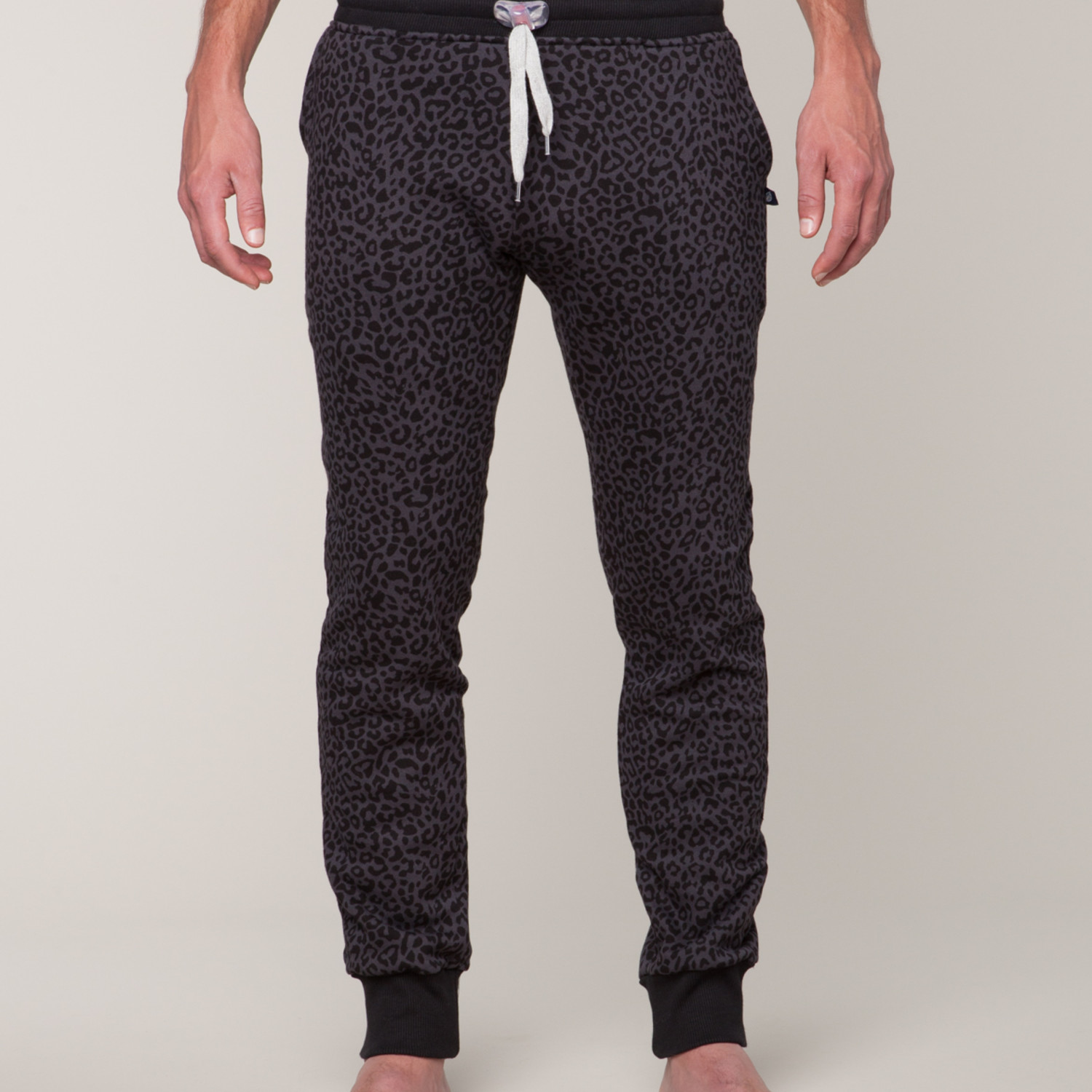 Slim Fit Sweat Pants // Leopard (L) - Sweet Pants - Touch of Modern