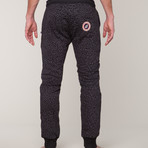 Slim Fit Sweat Pants // Leopard (L)