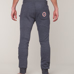 Slim Fit Sweat Pants // Dark Grey (M)