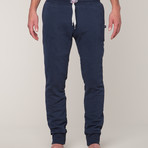 Slim Fit Sweat Pants // Navy (XS)