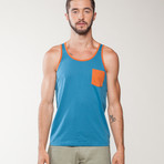 Major Minority Tank // Blue (S)