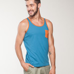 Major Minority Tank // Blue (S)