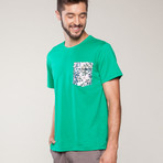 Wise Fool Tee // Green (S)