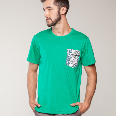 Wise Fool Tee // Green (S)