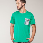 Wise Fool Tee // Green (S)