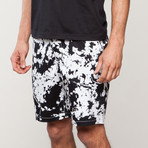 Loud Whisper Shorts // Black/White (28)