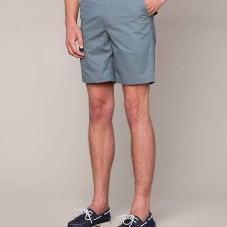 Cotton Chino Shorts // Slate (30)