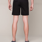 Cotton Chino Shorts // Black (30)