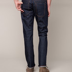 Grand Street Slim Fit Jeans // Tonal Stitch (30WX34L)