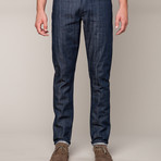 Grand Street Slim Fit Jeans // Indigo (30WX34L)