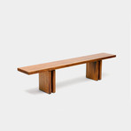 Occidental Bench (84"L x 12"W x 18"H)