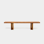 Occidental Bench (84"L x 12"W x 18"H)