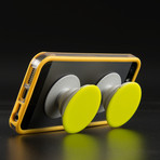 PopSocket With Bumper // iPhone 5/5S (Black + Black Bumper)