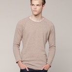 Wool Raglan Pullover (XS)