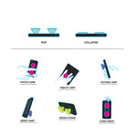 PopSocket With Bumper // iPhone 4/4S (Black + Black Bumper)