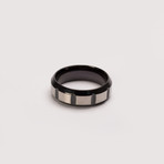 Two-Tone Texture Ring (Size 9)