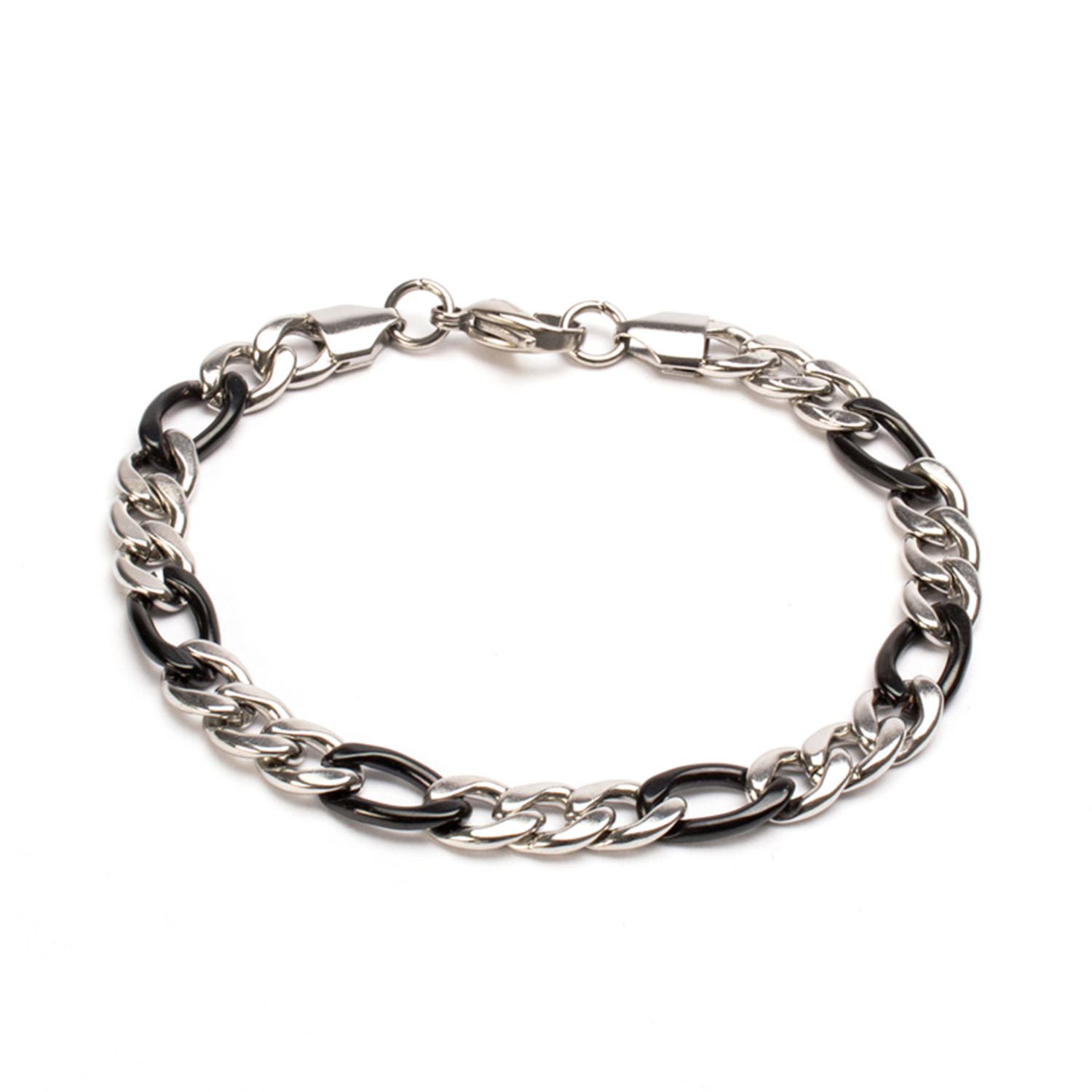 Figaro Bracelet - SteelTime Jewelry - Touch of Modern