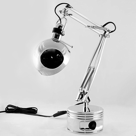 J-Cobs USA Polished Desk Lamp