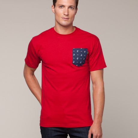 Making Waves Pocket Tee (M)