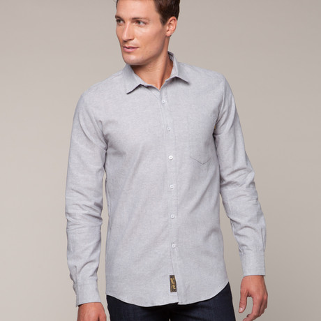 Industrial Linen Shirt (S)