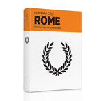 Crumpled City Map // Rome
