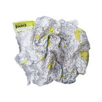 Crumpled City Map // Paris