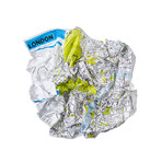Crumpled City Map // London