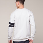 Flag Sweatshirt // White (M)