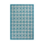 Kidding Around // Kaleidoscope Teal (2'L x 3'W)