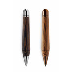 Drake (Zebrano Maron + Nickel Plated)