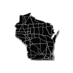 Wisconsin // Acrylic Cutout State Map