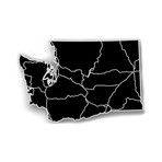 Washington // Acrylic Cutout State Map