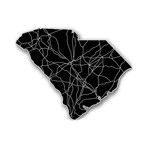 South Carolina // Acrylic Cutout State Map