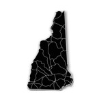 New Hampshire // Acrylic Cutout State Map