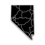 Nevada // Acrylic Cutout State Map