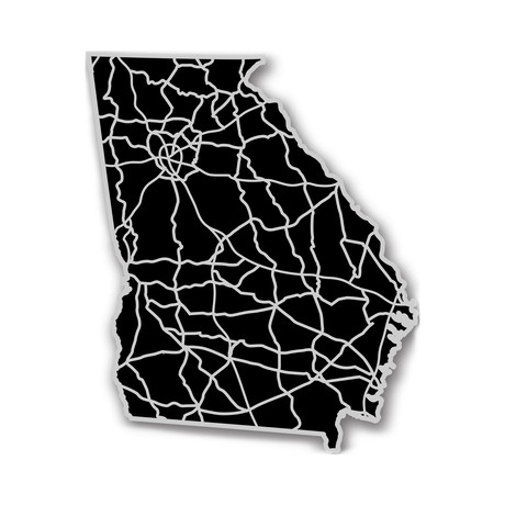 Georgia // Acrylic Cutout State Map