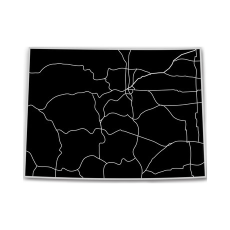 Colorado // Acrylic Cutout State Map