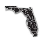 Florida // Acrylic Cutout State Map