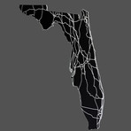 Florida // Acrylic Cutout State Map