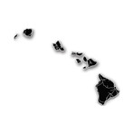 Hawaii // Acrylic Cutout State Map